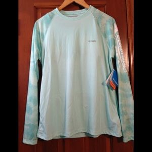 Columbia Super Tidal Sands Long Sleeve shirt Pfg🌤